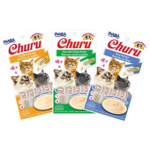Packages of Churu treats in different flavors